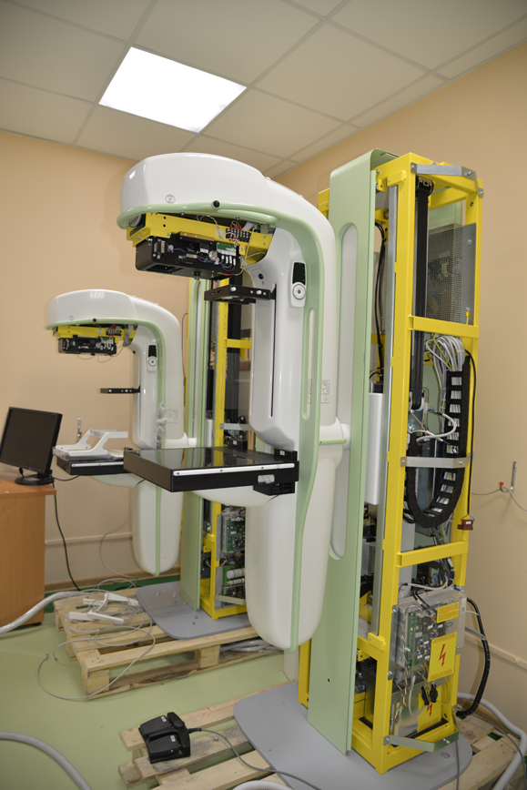 Цифровая маммографическая система на основе плоскопанельного цифрового КМОП-детектора
