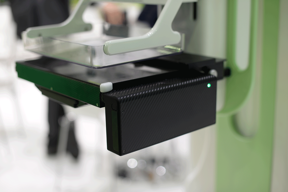 Цифровой беспроводной переносной рентгеновский детектор для маммографии